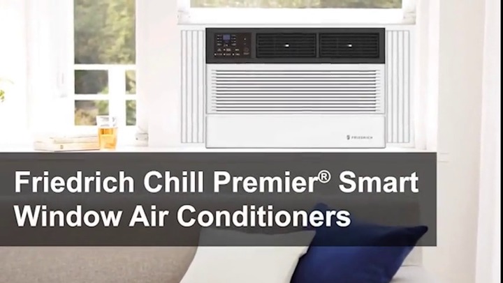 FRIEDRICH CCF08A10A エアコン　Alexa 窓枠 Friedrich CCF08B10A Smart Window Air Conditioner with 3