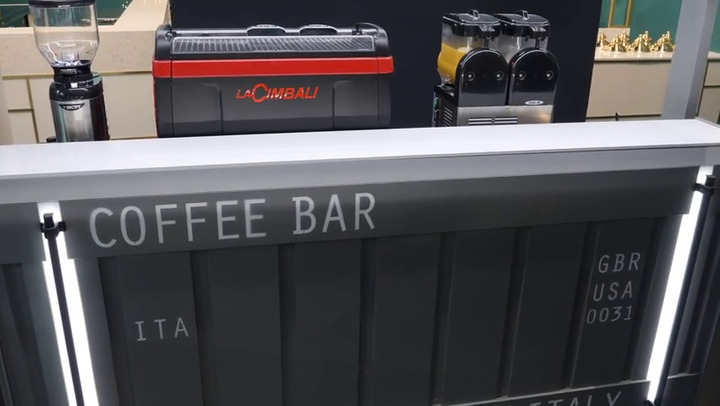 【Ka2】　バーカウンター① バーカウンター - KART - Frigomeccanica - ステンレススチール