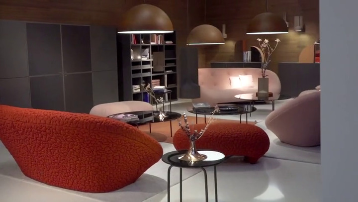 現代風ダイニングルーム用チェア - Ettoriano - Ligne Roset 現代風ダイニングルーム用チェア - Ettoriano - Ligne Roset