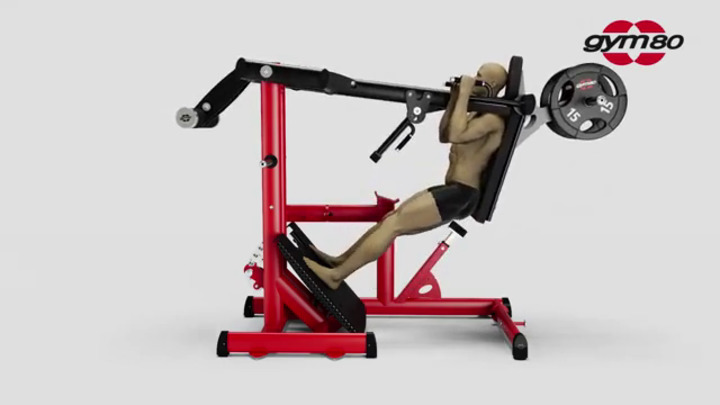 レッグカール筋力トレーニングマシン - 4353N - gym80 International