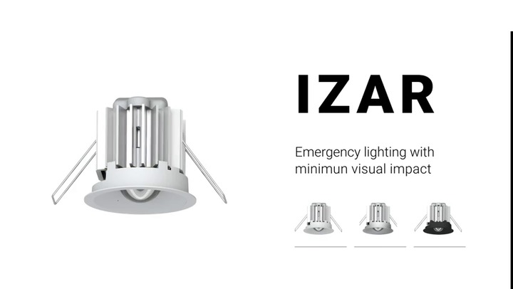 NOVA  LED emergency light LED ceiling-mounted emergency light By DAISALUX