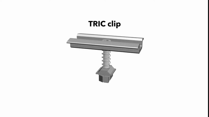 Système de fixation en inox - TRIC CLIP - WAGNER & Co - aluminium