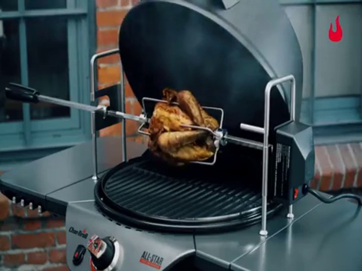 Charcoal rotisserie ALL STAR