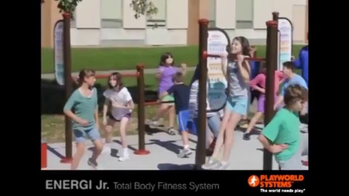 Fitness playground - ENERGI® JR. - PLAYWORLD