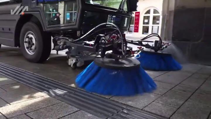 Truck-mounted sweeping machine SWINGO 200+ Aebi Schmidt