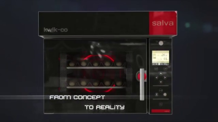 Commercial oven - KWIK-CO : KX5+H - salva Industrial - gas / electric /  convection