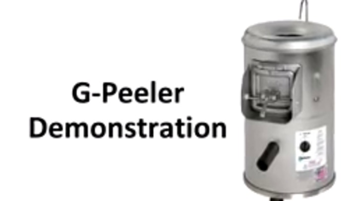 Univex G-PEELER Potato Peeler