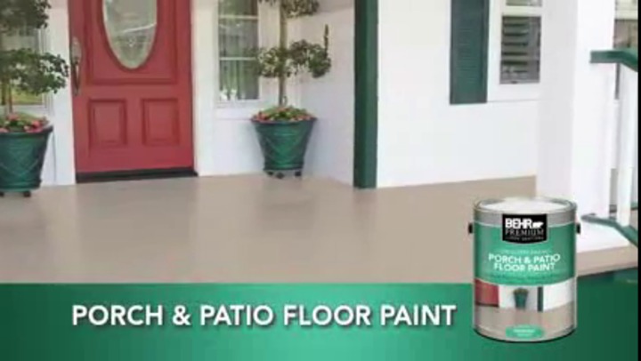 Decorative Paint Premium Porch, Behr Patio Paint