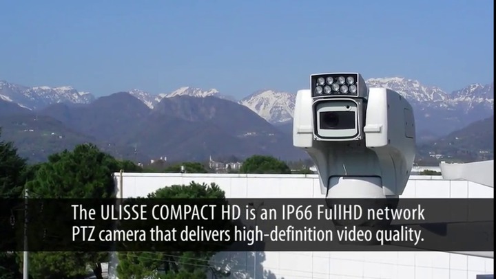 PTZ security camera ULISSE COMPACT HD videotec IP surface - Main Image